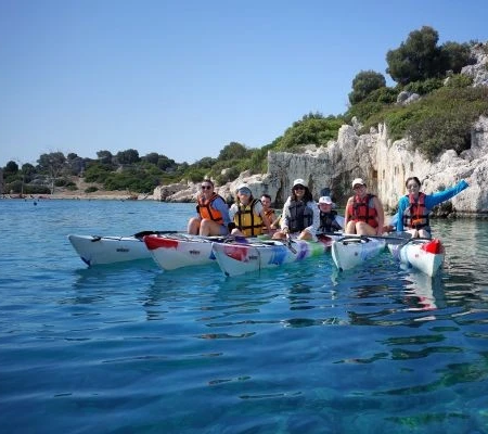 Guided Sea Kayaking Tour in Kekova