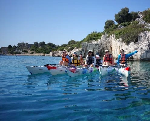 Guided Sea Kayaking Tour in Kekova